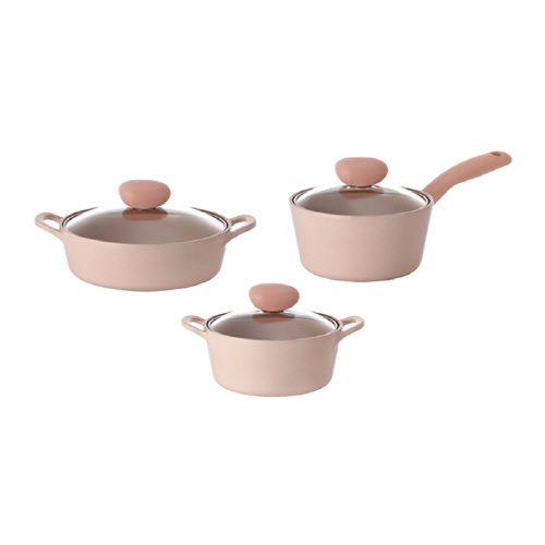 샤베트 IH 냄비 3종세트 (18편수, 18양수, 22전골)