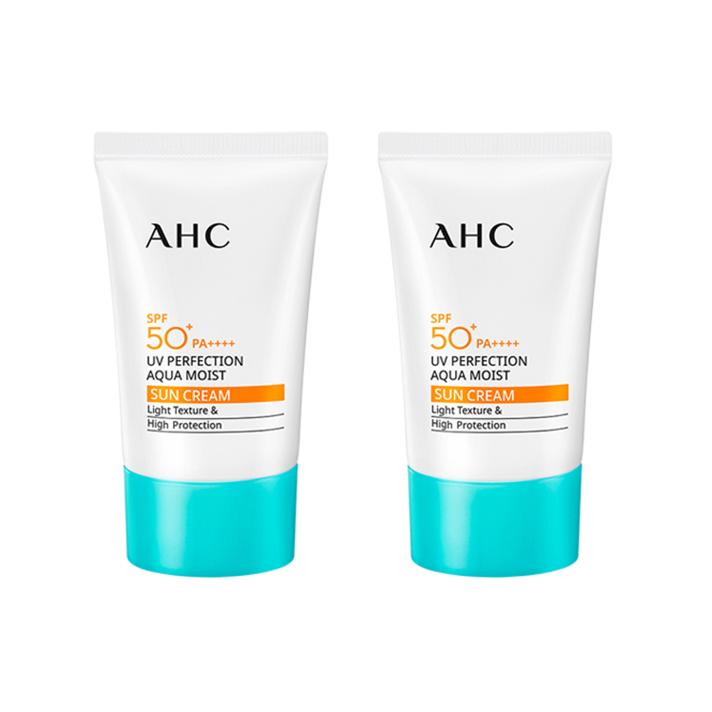 유브이 퍼펙션 아쿠아 모이스트 선크림 50ml+50ml(SPF50+/PA++++/지속 내수성)