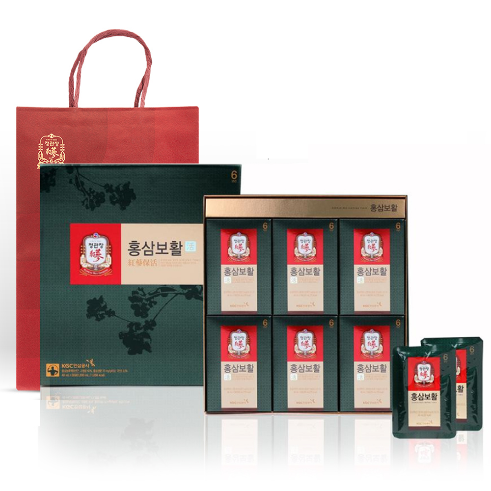 홍삼보활 40ml x 30포 + 쇼핑백