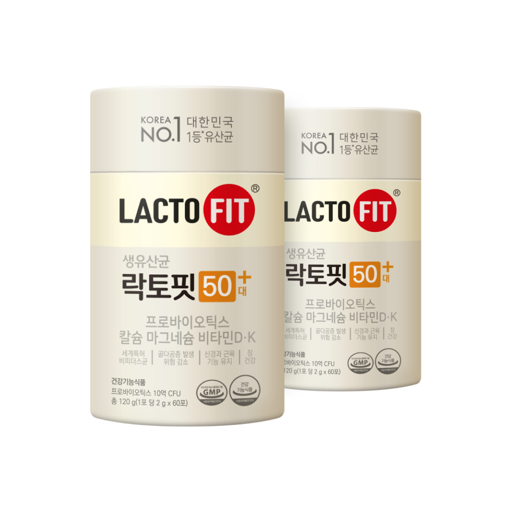 락토핏 50대+ 2통 (뼈,근육건강)