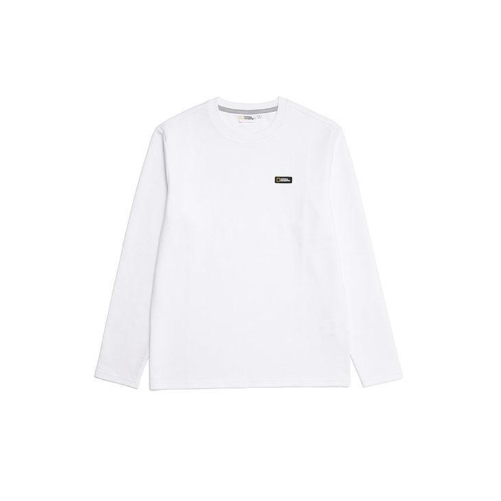 유니 스몰 로고 라운드 긴팔티셔츠 색상 택1