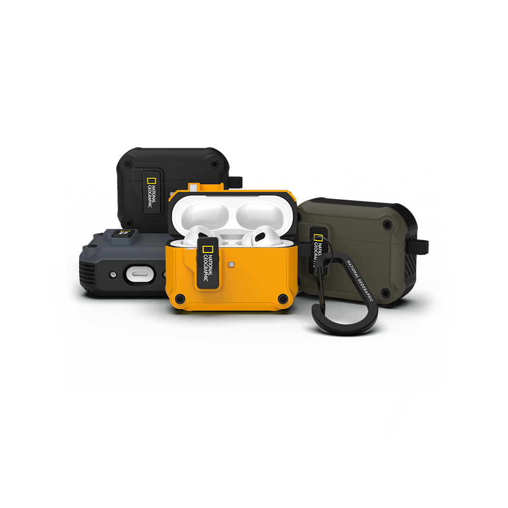 러기드 범퍼 오토락 케이스-에어팟4 3 프로3 프로3