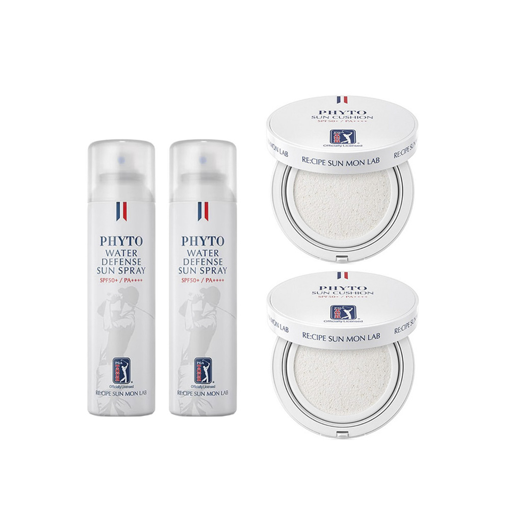 선케어세트 (선쿠션17gx2개 + 선스프레이150mlx2개)