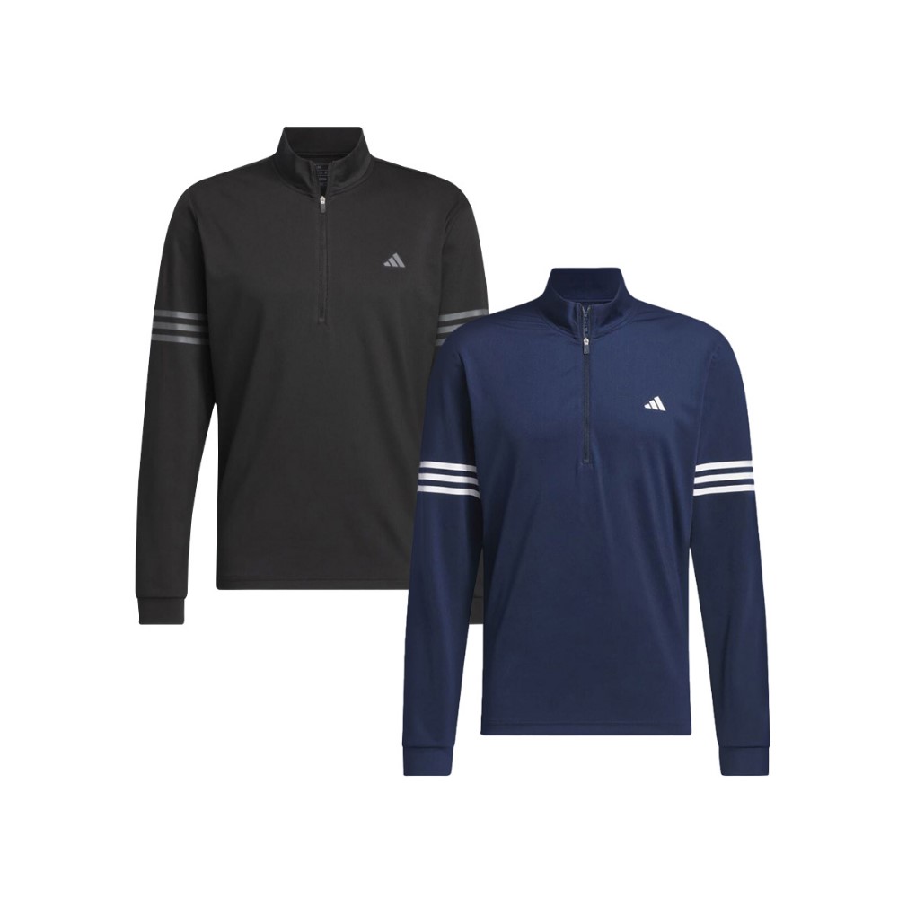 SS 삼선 쿼터집 남성 긴팔티 IS7132 IU4504