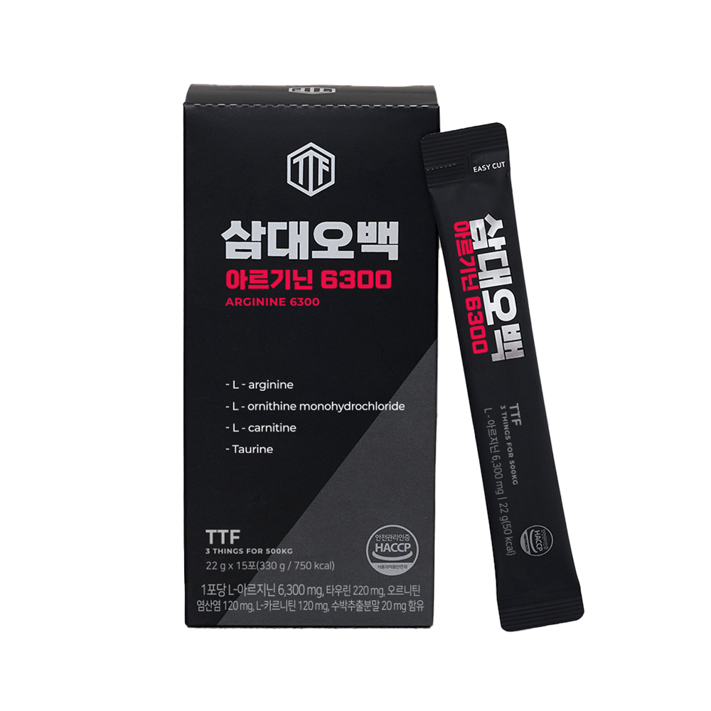 고함량 활력 아르기닌 6300mg 15포