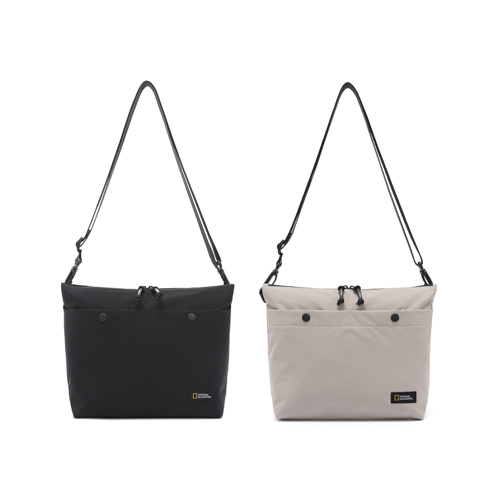 러슬 경량 투포켓 크로스백 택1