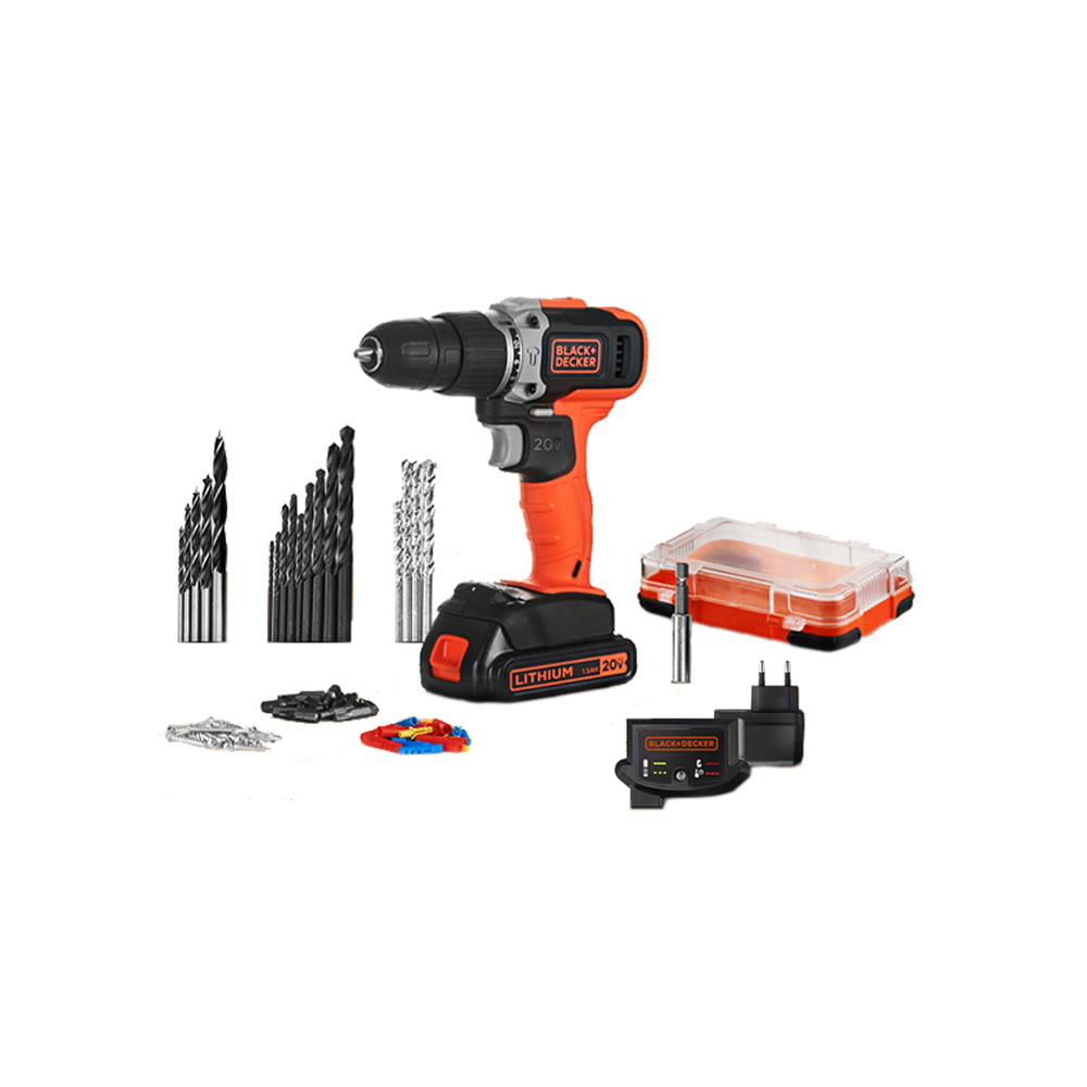 20V 무선 충전 햄머드릴(100pcs 액세서리 포함)