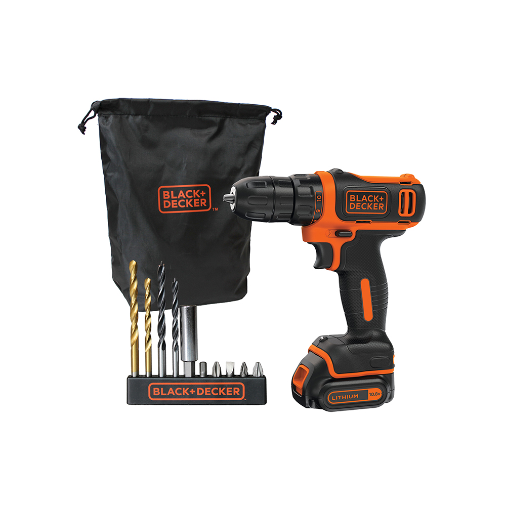 10.8V 드릴 드라이버 (11pcs액세서리+파우치 포함)