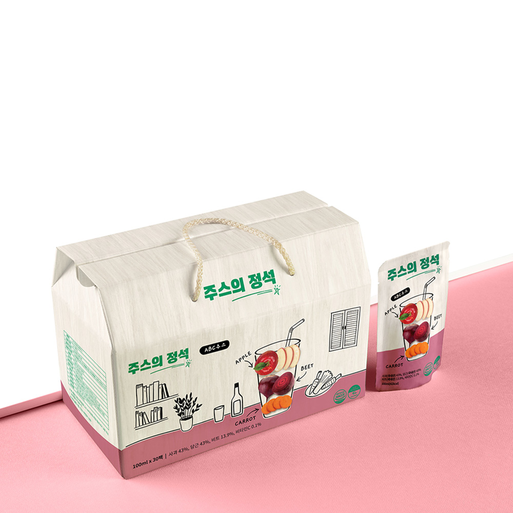 사과 비트 당근 ABC주스 100ml x 30팩