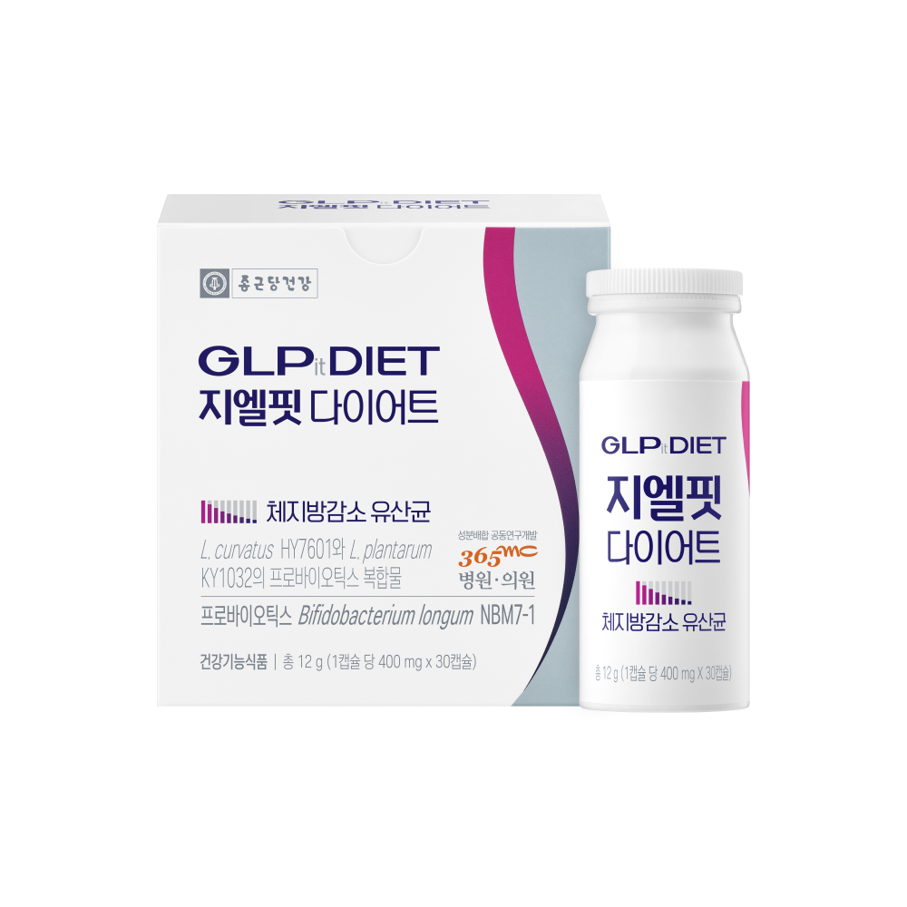 지엘핏 다이어트 유산균 30캡슐 1박스