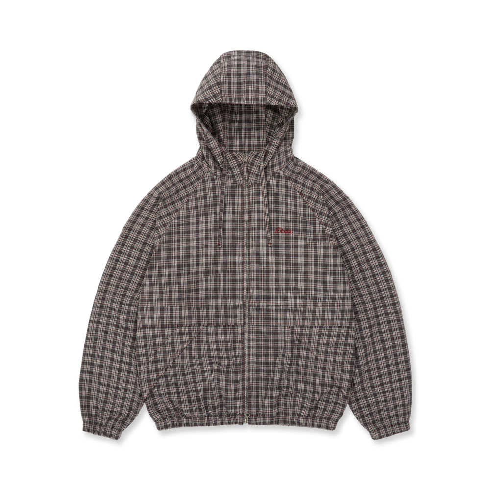 CHECK HOODED JACKET (택1)