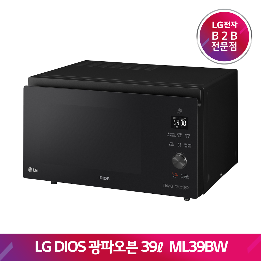 LG DIOS 광파오븐 ML39BW(39L/블랙)