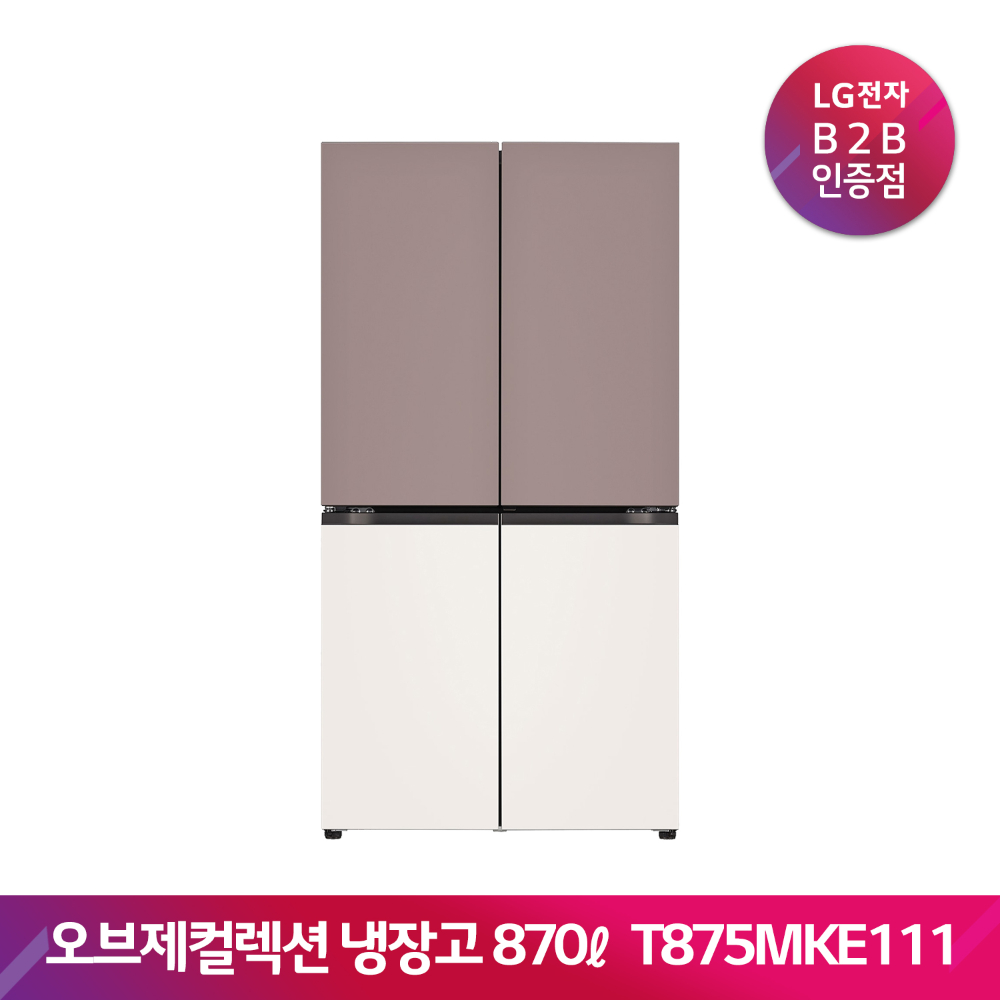 LG DIOS 오브제컬렉션 냉장고 T875MKE111(870L/매직스페이스)