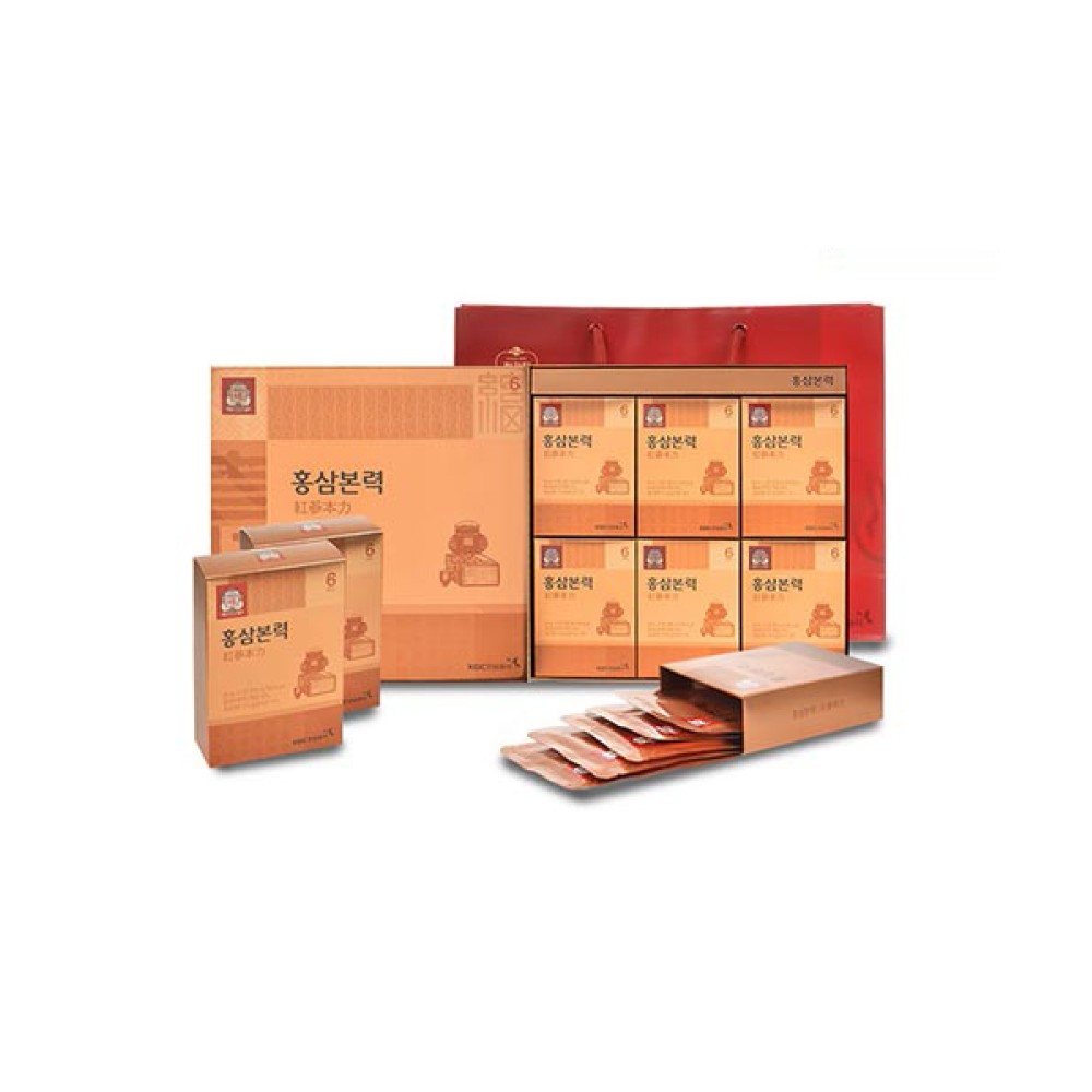 홍삼본력 40ml x 30포 + 쇼핑백 포함