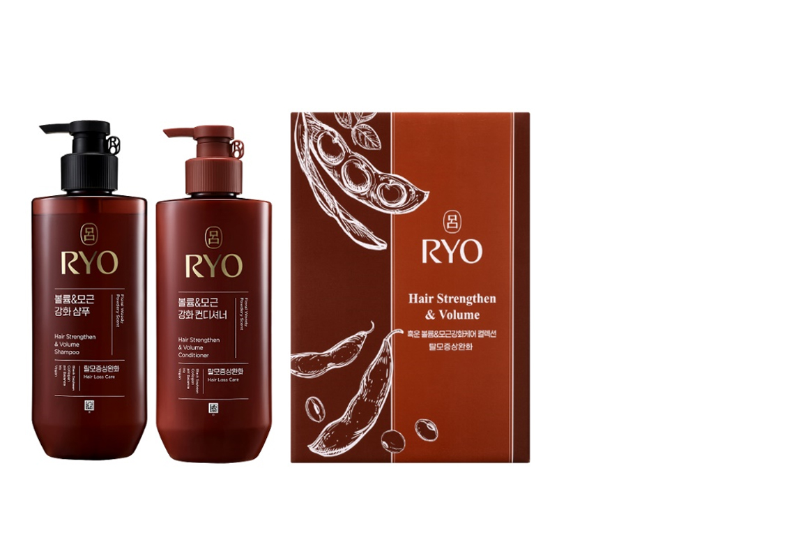 흑운 볼륨 모근케어 컬렉션 2종 (샴푸 480ml + 컨디셔너 480ml)