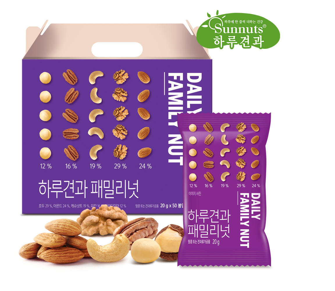 하루견과 패밀리넛 50입 세트