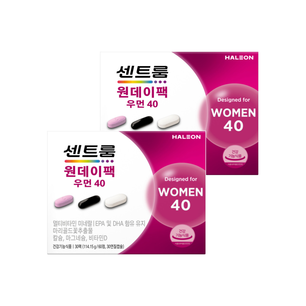 원데이팩 우먼 40 30일팩 2/3박스 택1