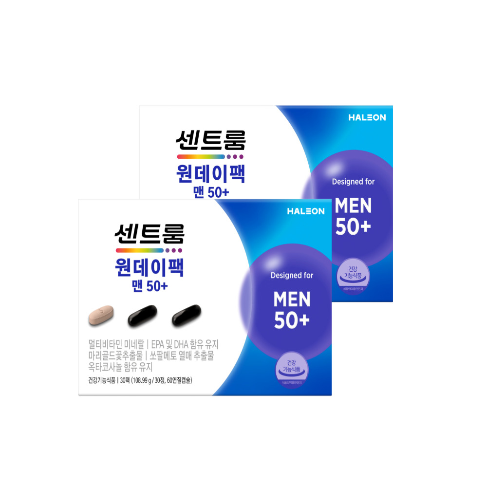 원데이팩 맨 50+ 30일팩 2/3박스 택1