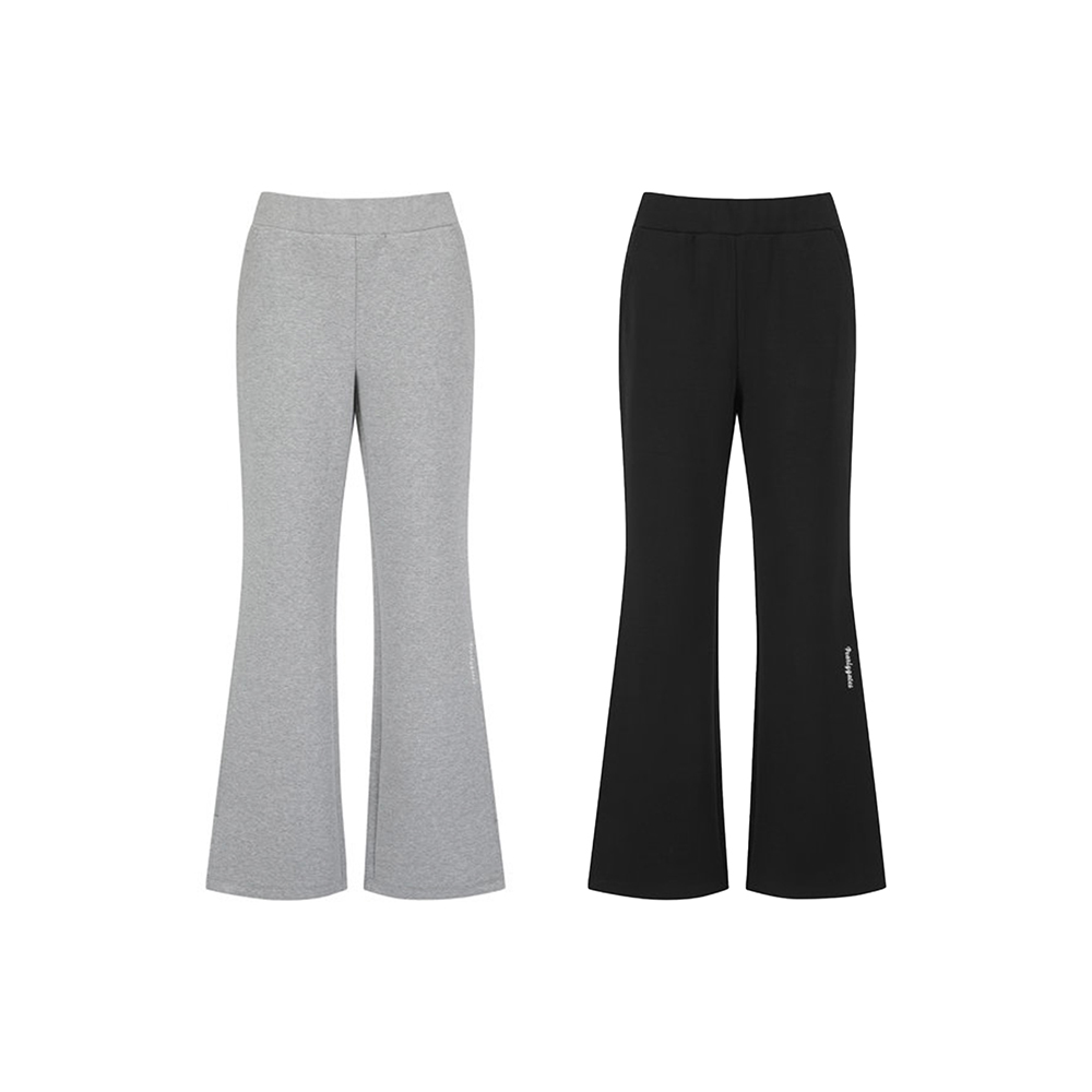 여성 슬릿 헴 밴딩 트레이닝 팬츠 (택1)