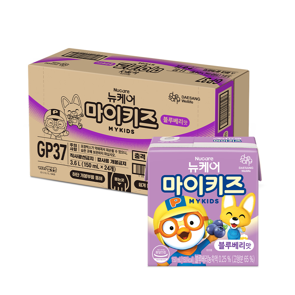뉴케어 마이키즈 블루베리맛 24팩(150ml/150kcal)