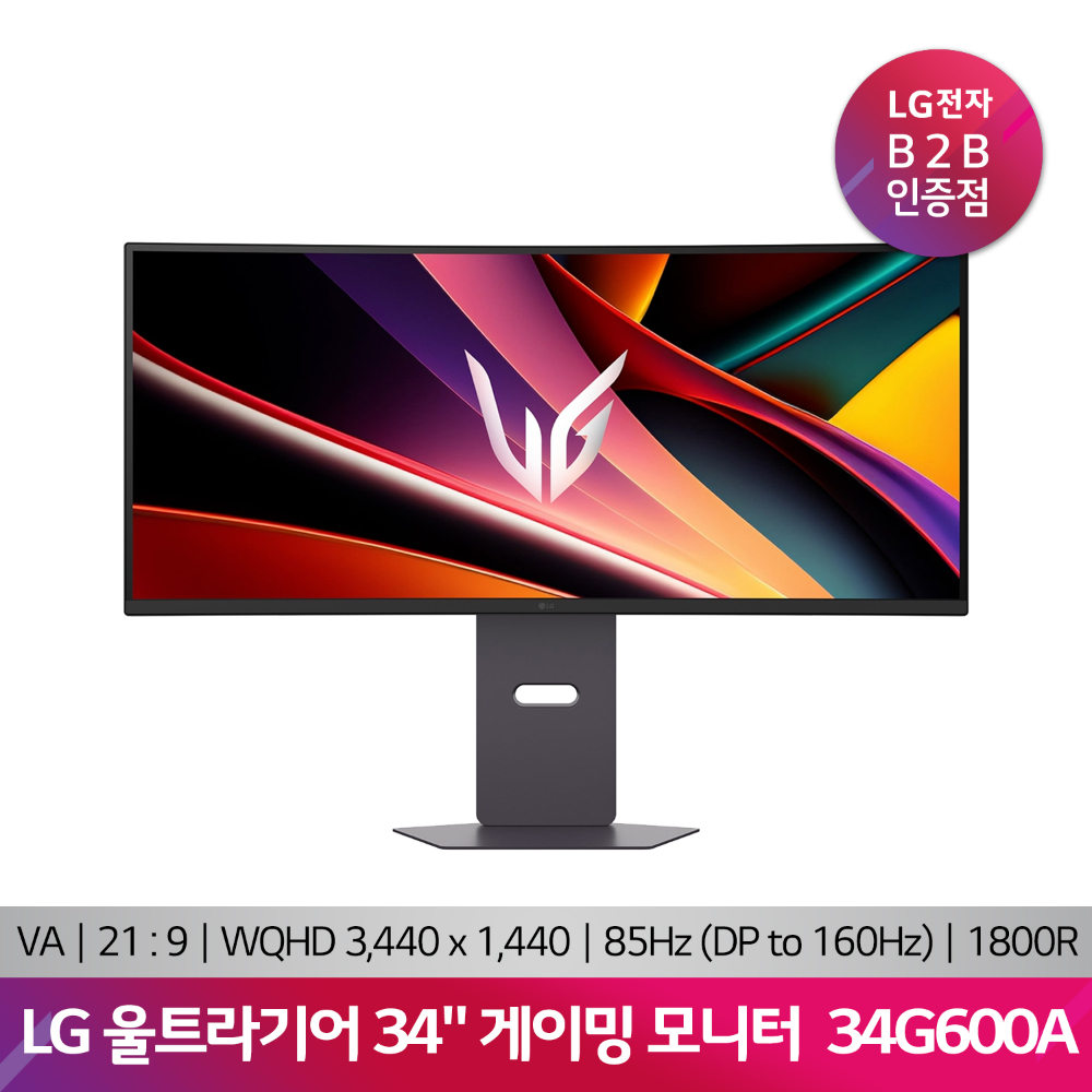 LG 울트라기어 게이밍 모니터 34G600A(86.3cm/34/커브드)