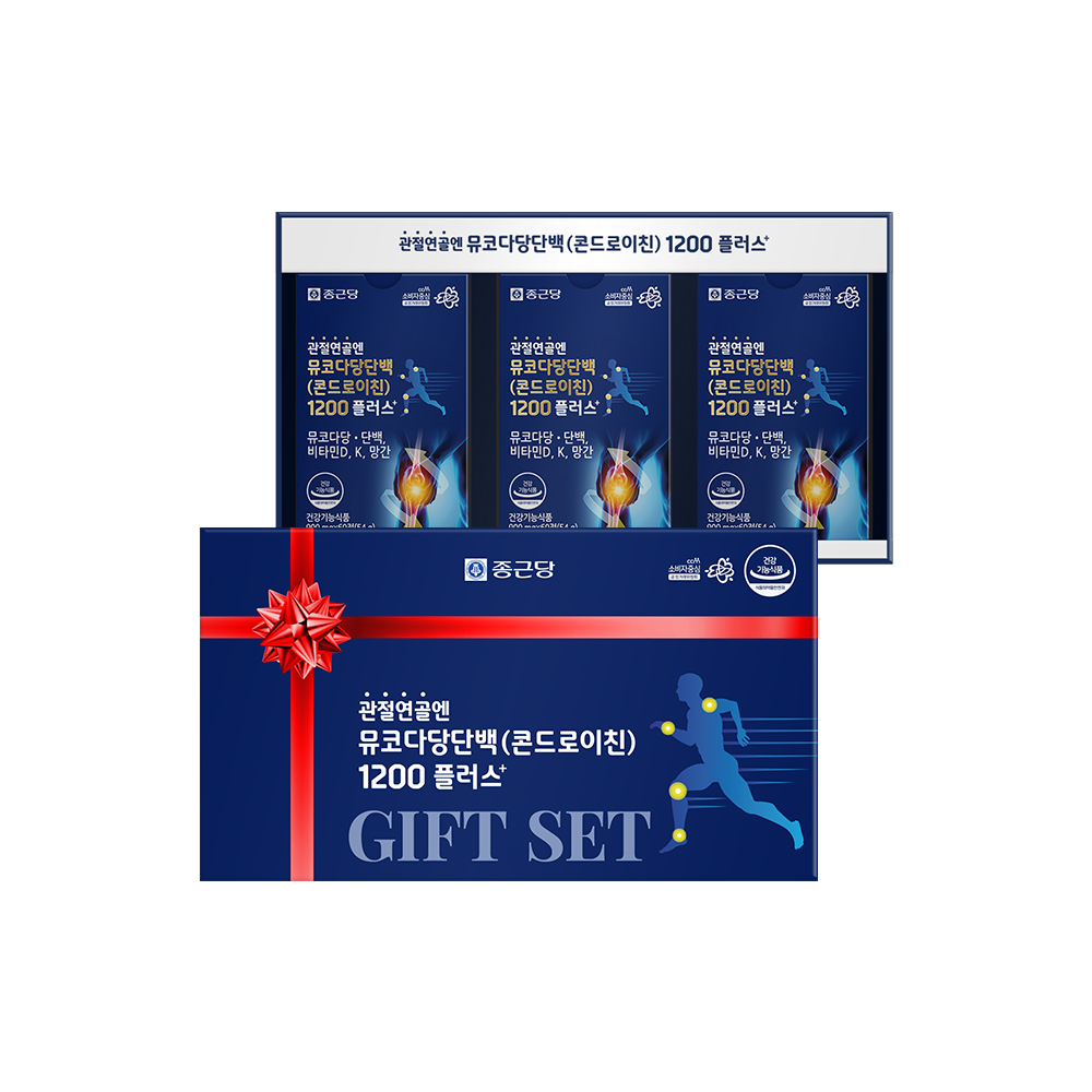 종근당 뮤코다당단백 콘드로이친1200(60정X3개입) 1세트