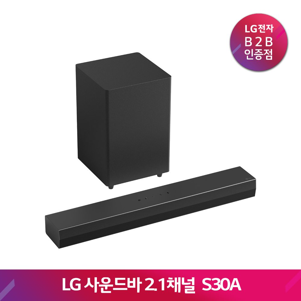 LG 사운드바 S30A(140W/2.1ch)