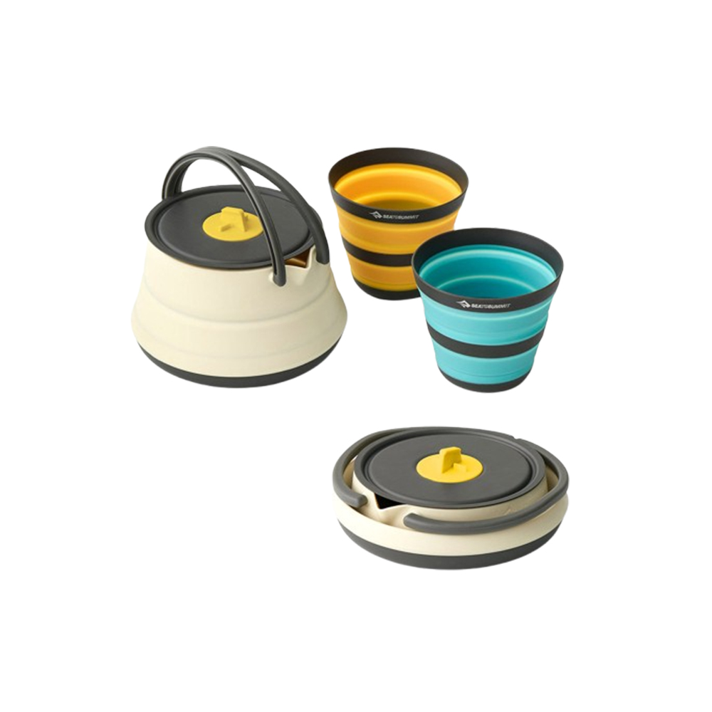 프론티어 케틀 세트(2종 3개) 접이식 주전자 세트