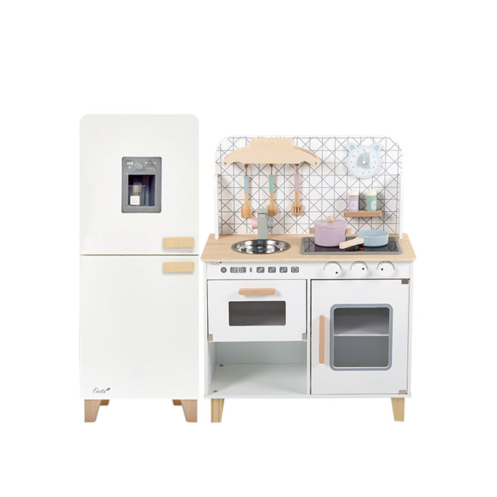 원목 주방놀이 뉴 스칸디 플러스 화이트