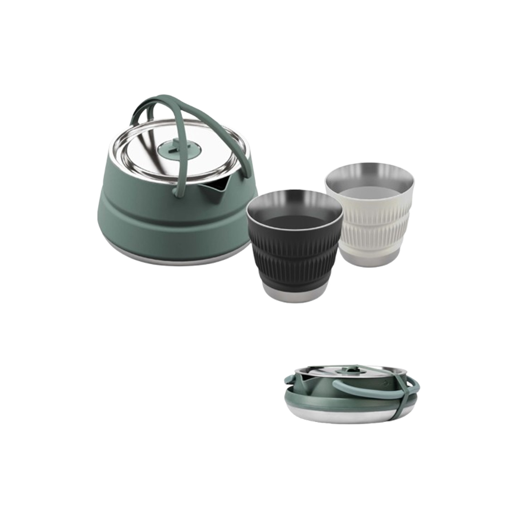 디투어 케틀 세트(2종 3개) 접이식 주전자 세트