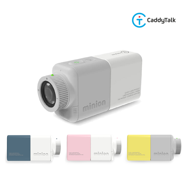캐디톡 미니온 레이저 거리측정기[99g 초소형/초경량][USB-C 충전/IP54 방수]