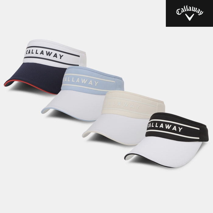 2026 캘러웨이 글렌데일 바이저/썬캡 모자[여성용][4COLORS]