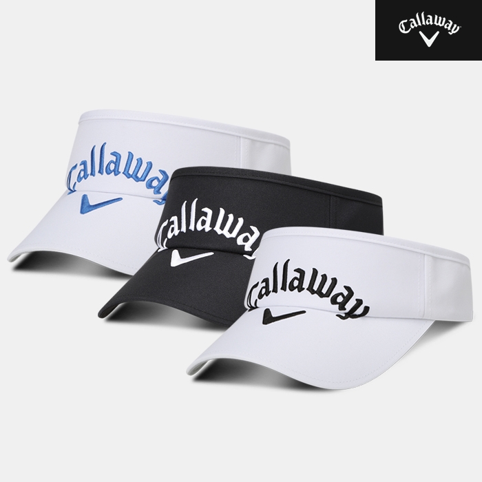 2026 캘러웨이 비기 바이저/썬캡 모자[남성용][3COLORS]