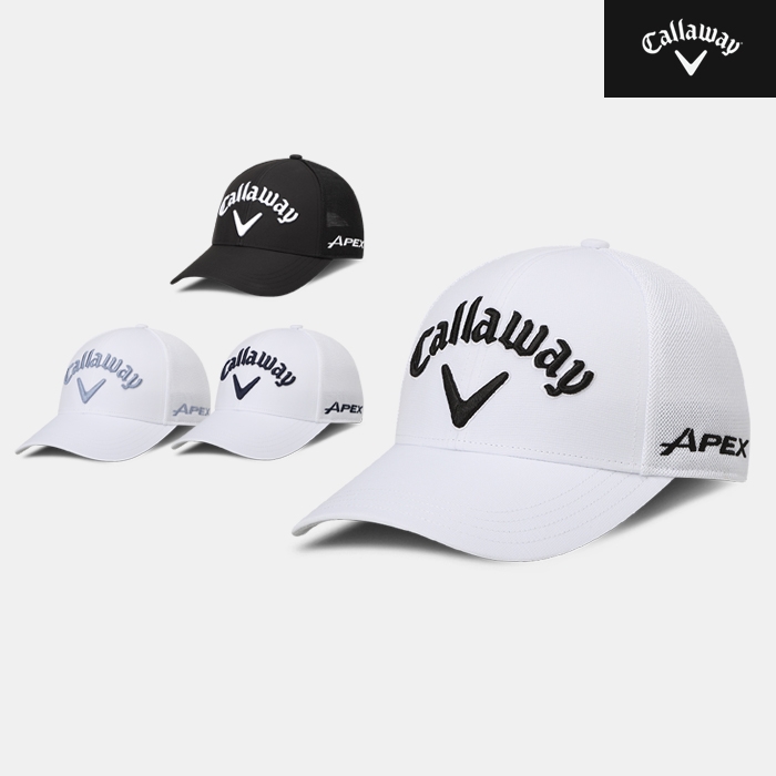 2026 캘러웨이 투어 라이트 메쉬 골프모자[남성용][4COLORS]