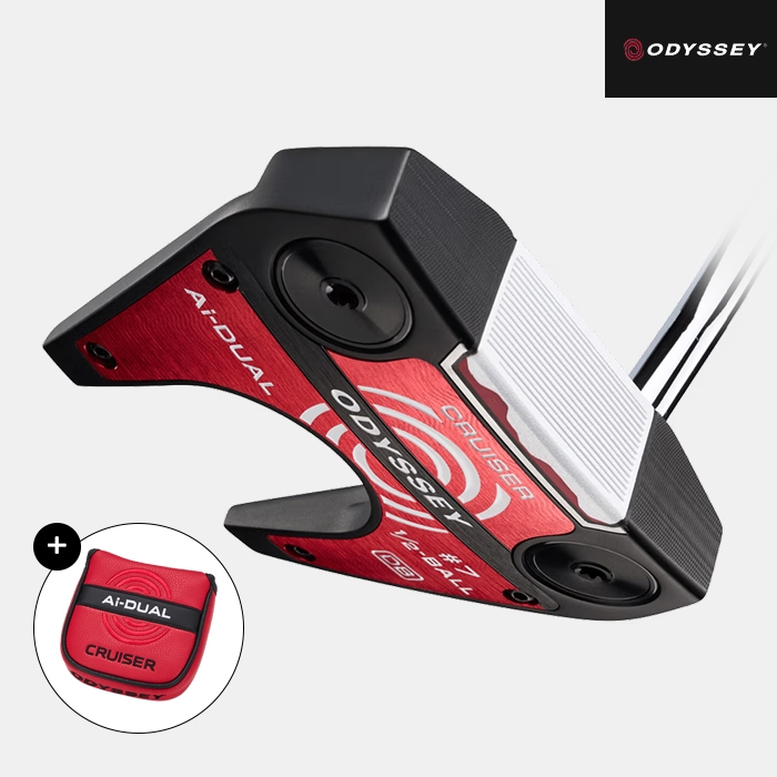 2026 캘러웨이 오디세이 AI 듀얼 1 2BALL 크루저 퍼터[남여공용][말렛형][7DB]