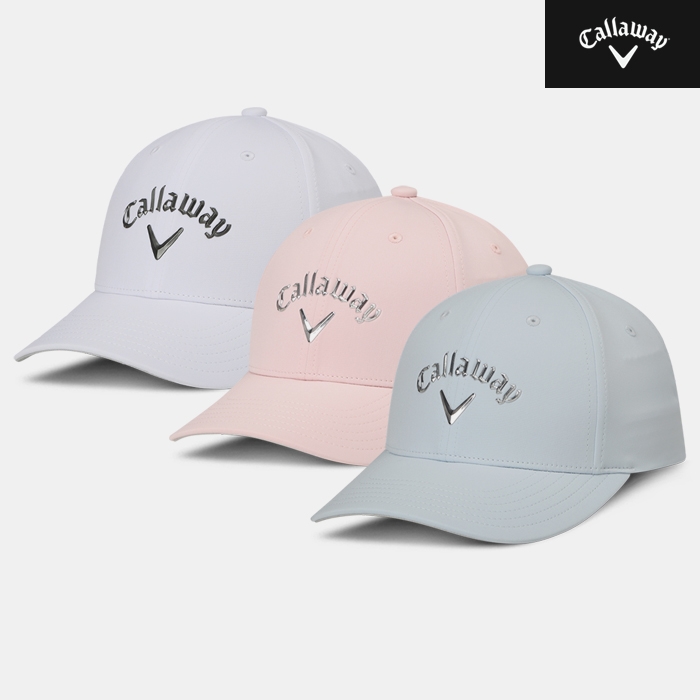 2026 캘러웨이 리퀴드 메탈 골프모자[여성용][3COLORS]