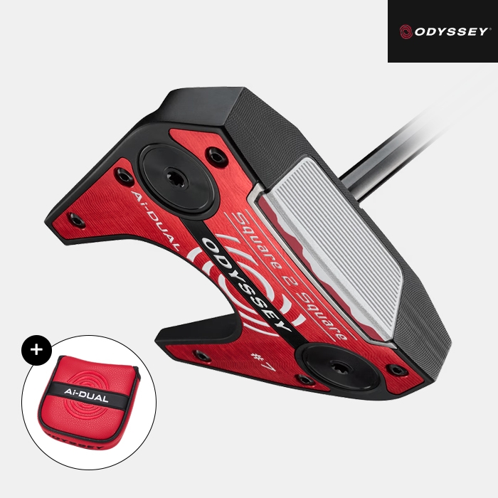 2026 캘러웨이 오디세이 AI 듀얼 스퀘어 2 스퀘어 퍼터[남여공용][말렛형][7]