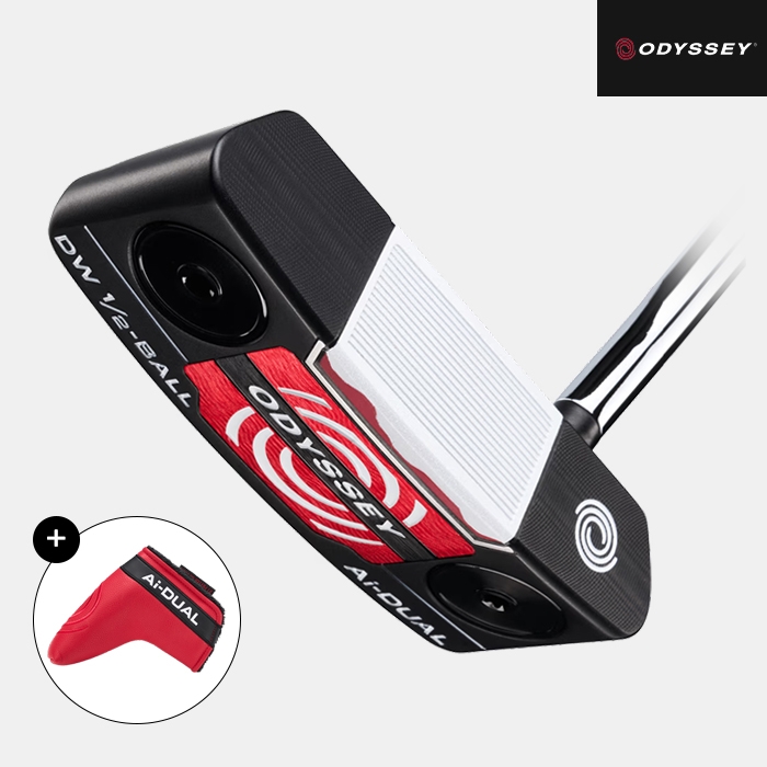 2026 캘러웨이 오디세이 AI 듀얼 1/2BALL 퍼터[남여공용][블레이드형][DW DB]