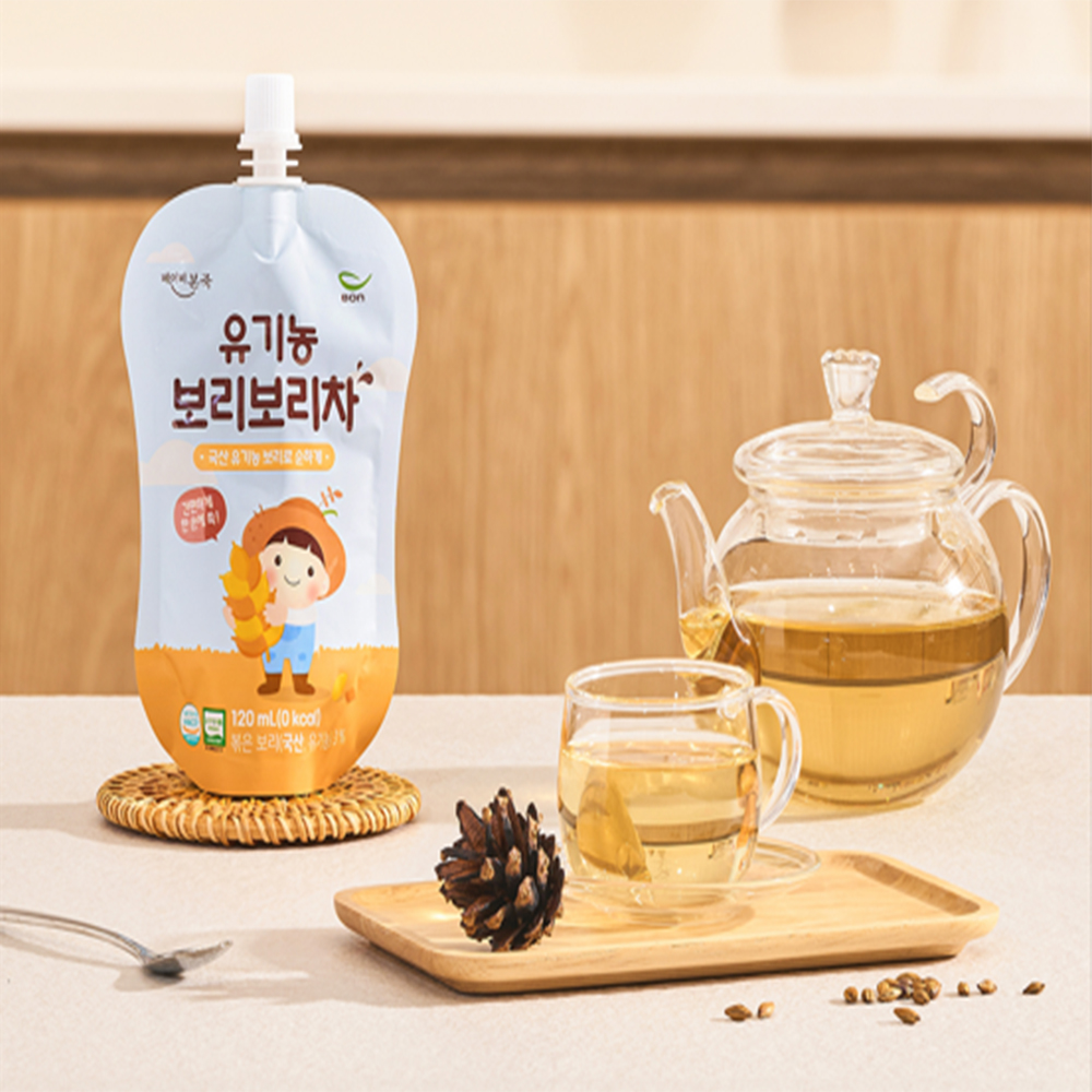 국산 유기농 보리보리차(120mlx20팩) 1박스
