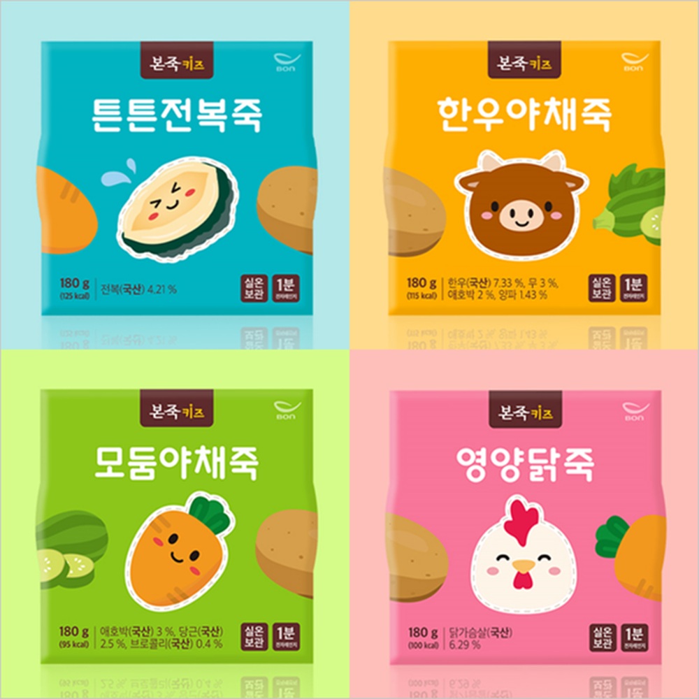 키즈죽 36개월이상 유아식 8종 (택1)