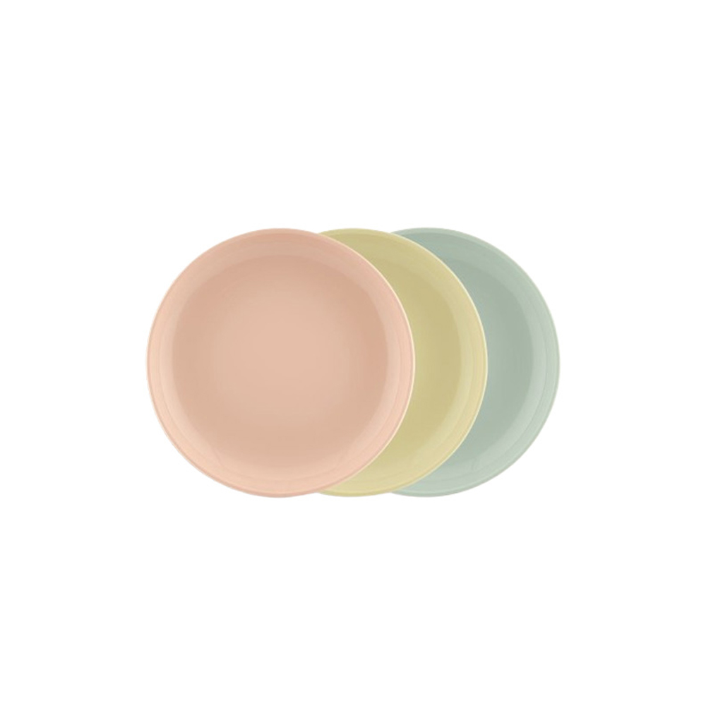 크림 어린이접시 3color (택1)